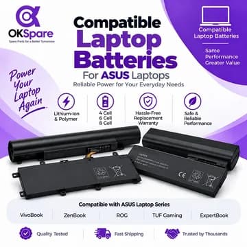 ASUS Laptop Batteries category