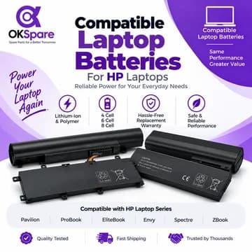 HP Laptop Batteries category
