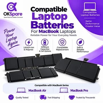 MacBook Compatible Batteries category