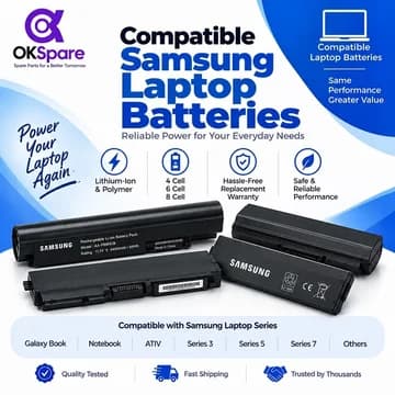 Samsung Laptop Batteries category