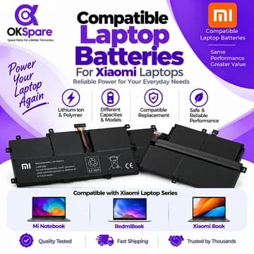 Xiaomi Laptop Batteries category