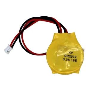 CMOS Battery 2 Pin Wire Cr2032 3.0V 24H Yellow Color Made In India