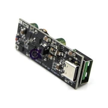 Enit DC Quick Charge Adapter USB And Type-C–6V to 35V Input