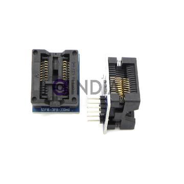 SOP16 To DIP8 Programmer Adapter Socket 300Mil Ic Size