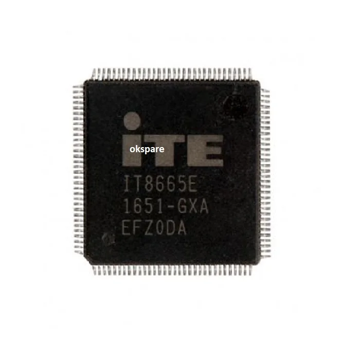 ITE IT8665E Super I/O IC | PC Motherboard Chip OKSpare Delhi