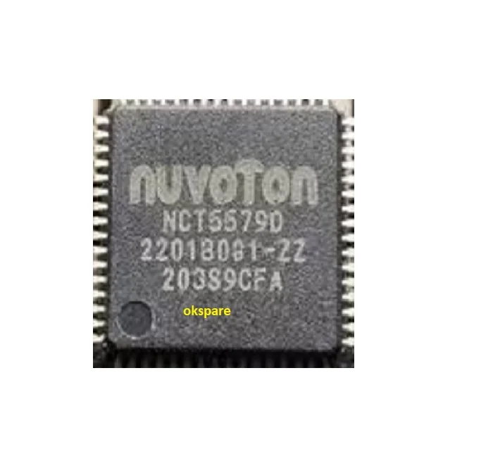 NCT5579D Super I/O Controller IC-Nuvoton (LQFP-64)