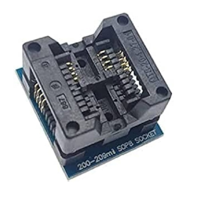 SOP8 To 8Pin Programmer Adapter Socket 200-209Mil Ic Size